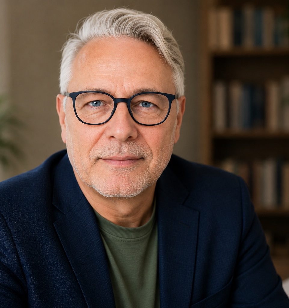 Jörg Fidorra, Executive Coach und Sparringspartner, in seinem Coachingraum